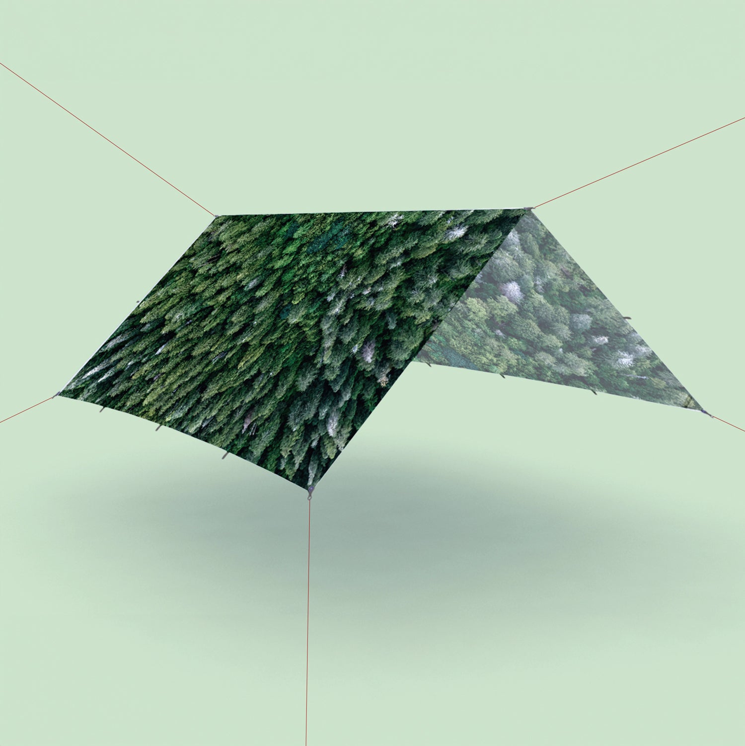 treene textildruck tarp Trees – Bâche