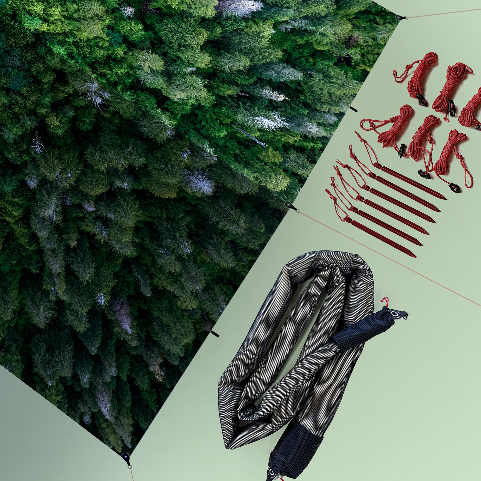 treene textildruck tarp Trees Speed – Bâche